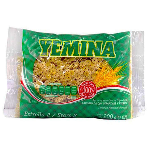 PASTA YEMINA ESTRELLA 2