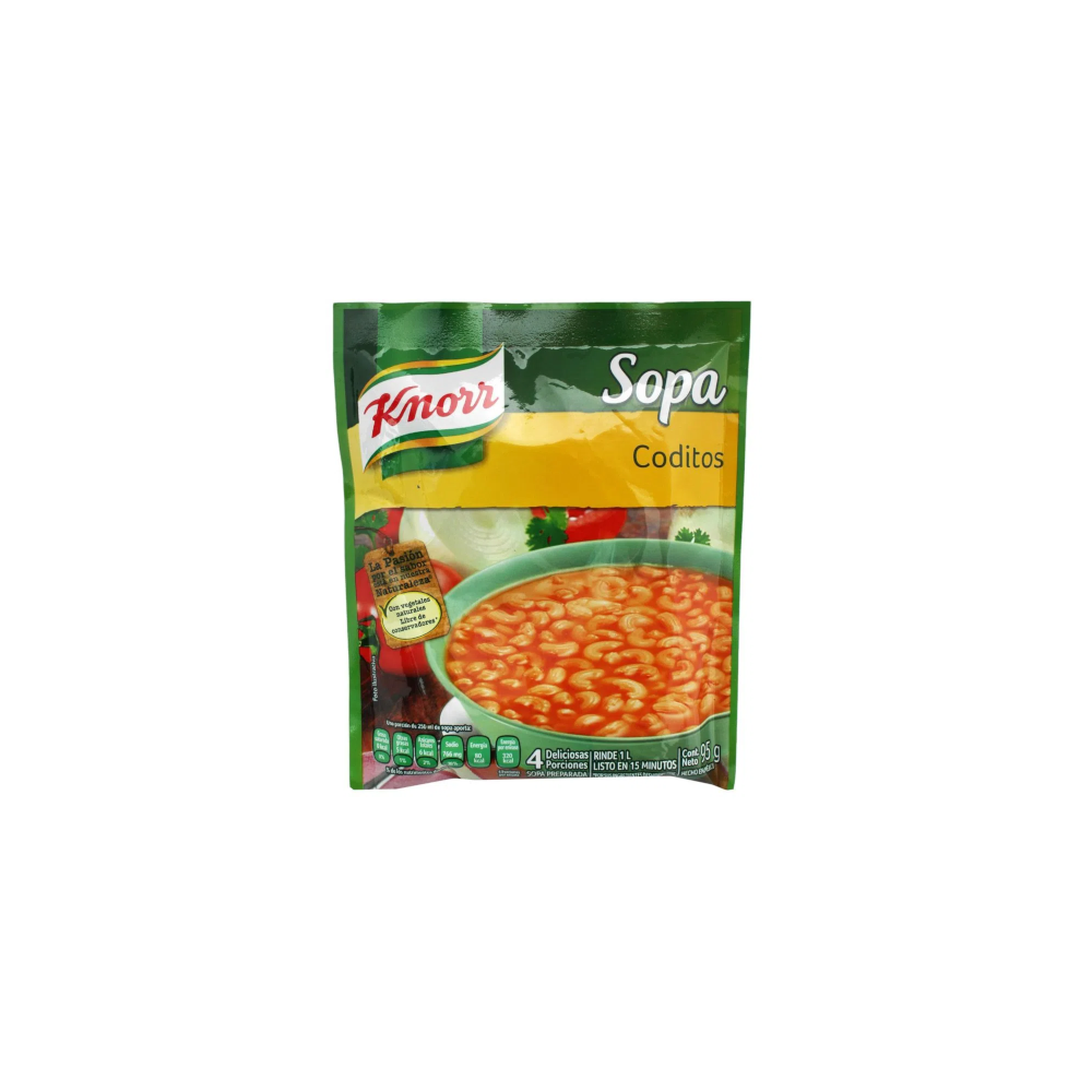 SOPA KNORR CODITOS 12 S