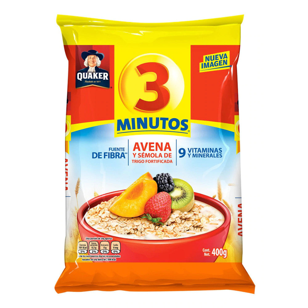 AVENA 3 MINUTOS BOLSA 380