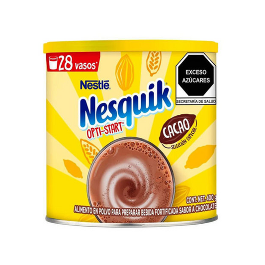 Alimento en Polvo Nesquik Sabor Chocolate 400g