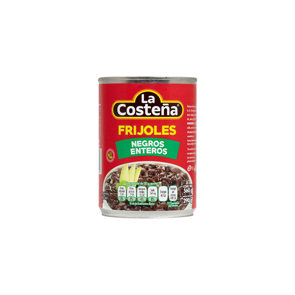 FRIJOLES COSTEÑA LATA 580.ENTEROS