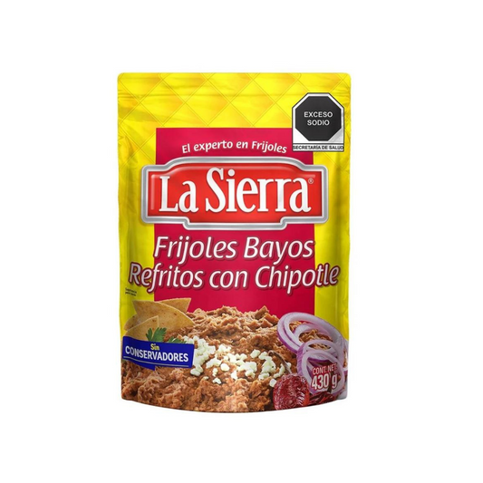 FRIJOLES LA SIERRA BSA CHIPOTLE 430