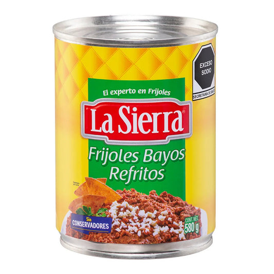 FRIJOLES LA SIERRA LATA REFRITOS BAYOS 560