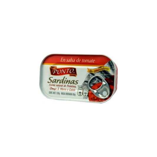 SARDINA PONTO AC.TOMATE .120