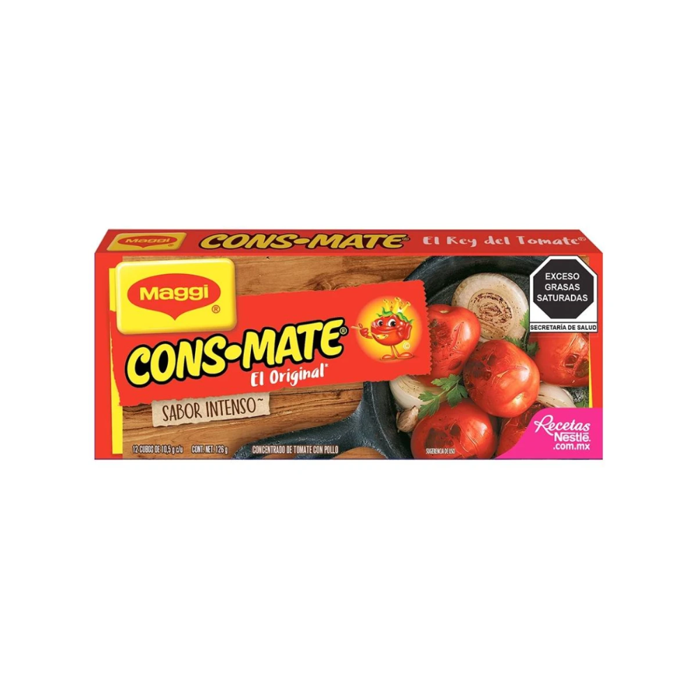 CONSOMATE CUBOS 12