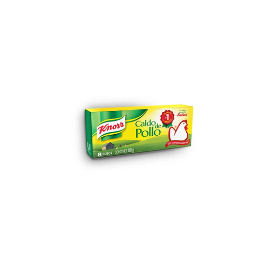 KNORR SUIZA POLLO CUBO  8 S