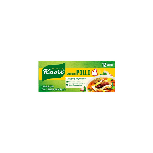 KNORR SUIZA POLLO CUBO 12 S