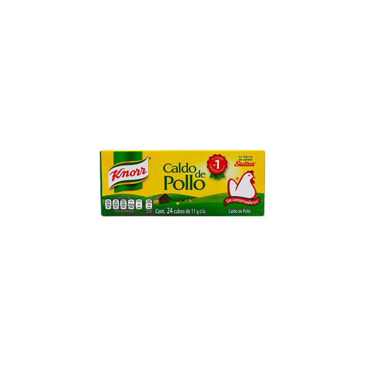 KNORR SUIZA POLLO CUBO 24 S