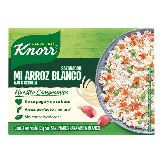 KNORR MI ARROZ BLANCO 4 S