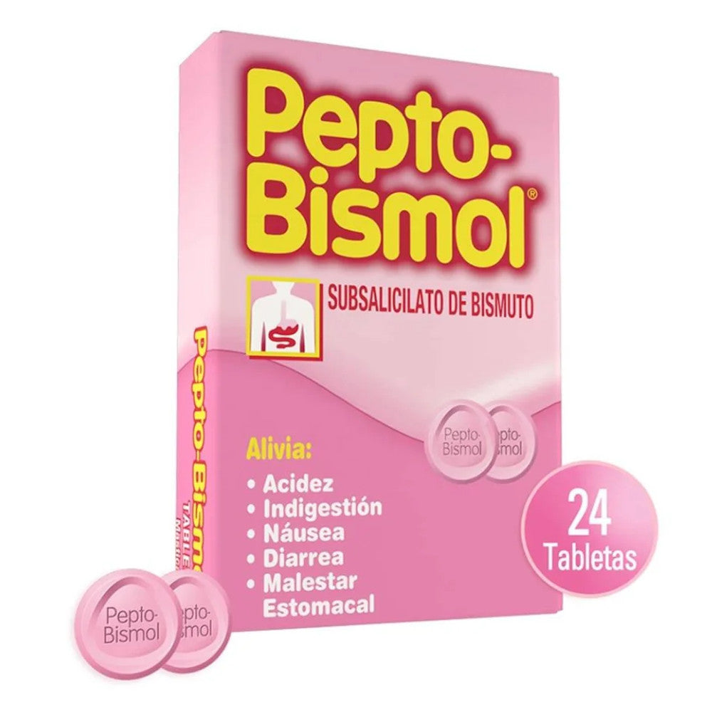 PEPTOBISMOL EXH 24 S TAB