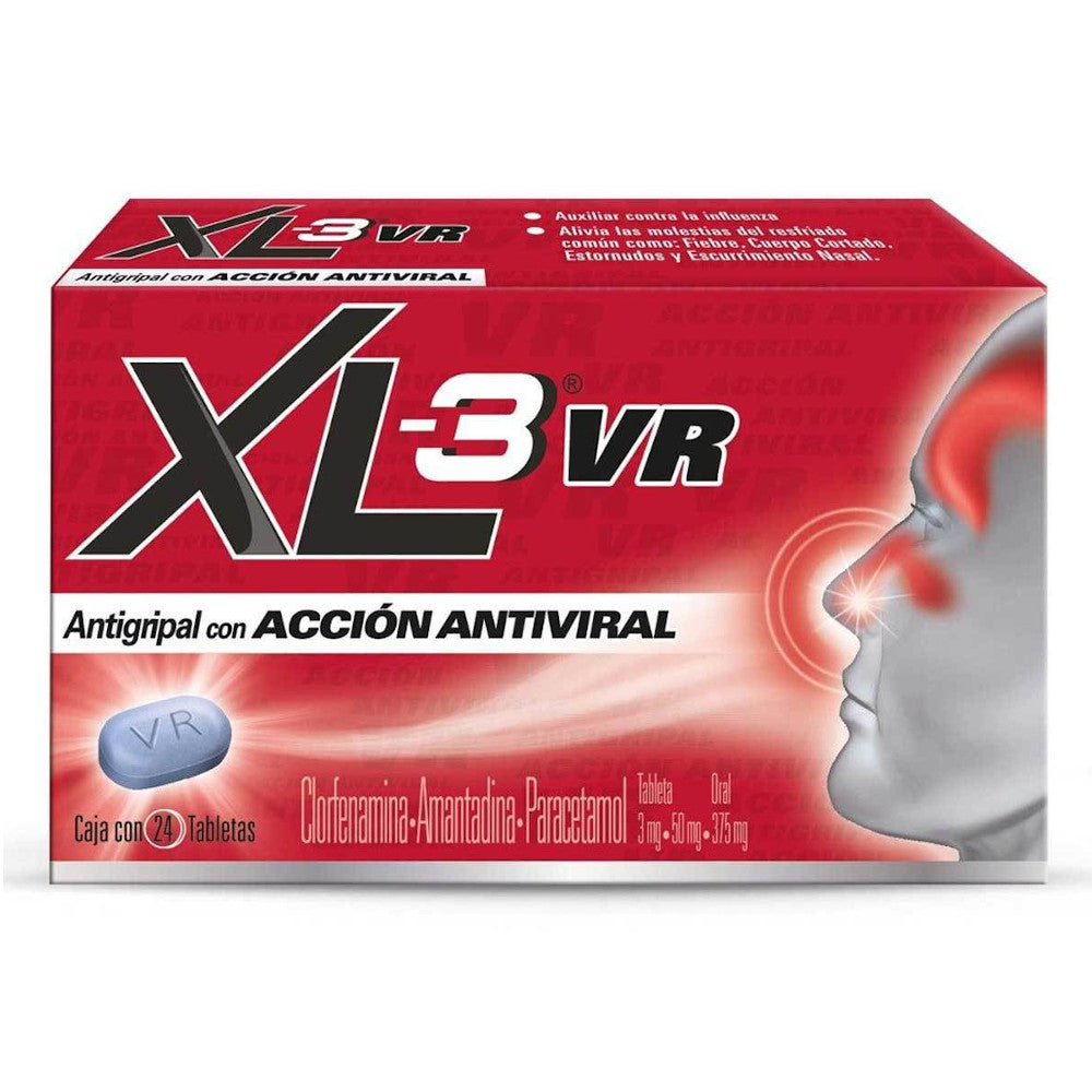 XL 3 VR ANTIVIRAL 24 S