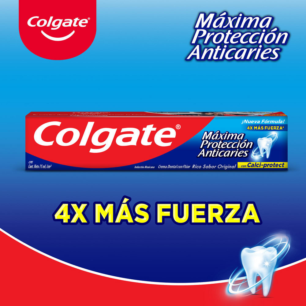 Pasta Dental Colgate Máxima Protección Anticaries 75 ml