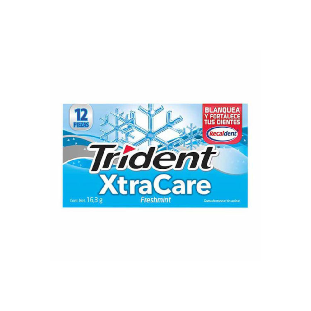 D CHICLE TRIDENT XTRACARE FRESHMINT(32)