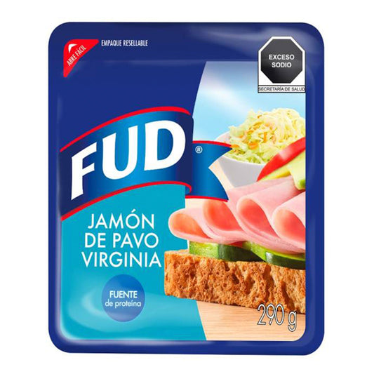 FUD JAMON PAVO VIRGINIA PQTE .290