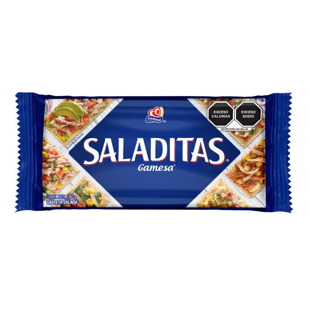 Galletas Gamesa Saladitas Clásicas x 186 g