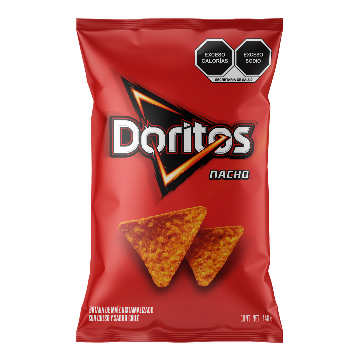 Nachos de queso y chile Doritos x 146 g