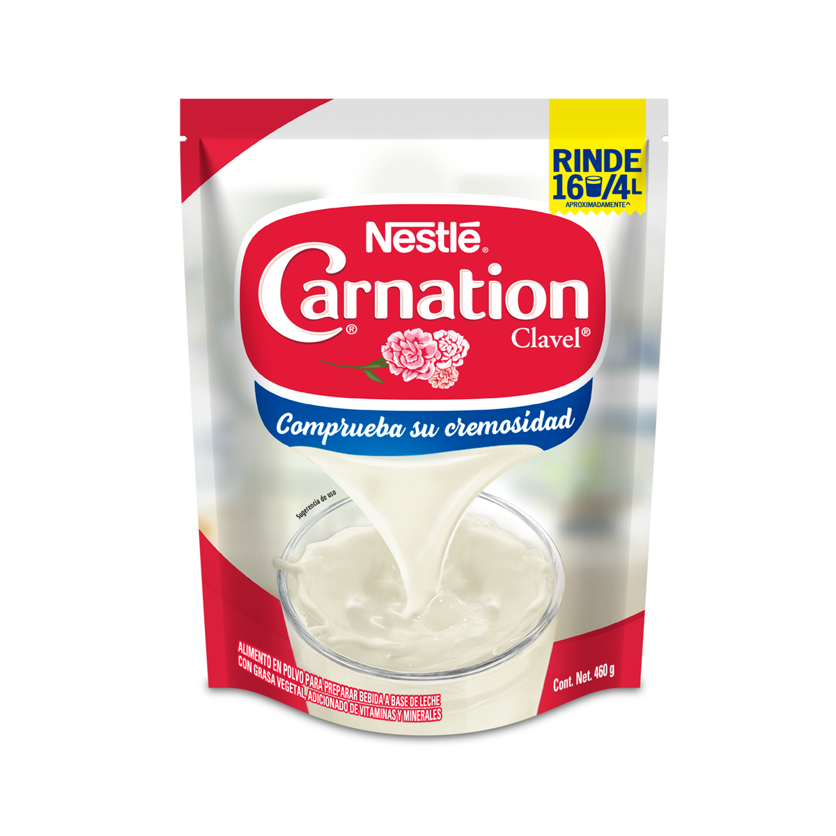 Leche Evaporada Nestlé Carnation Polvo 460g