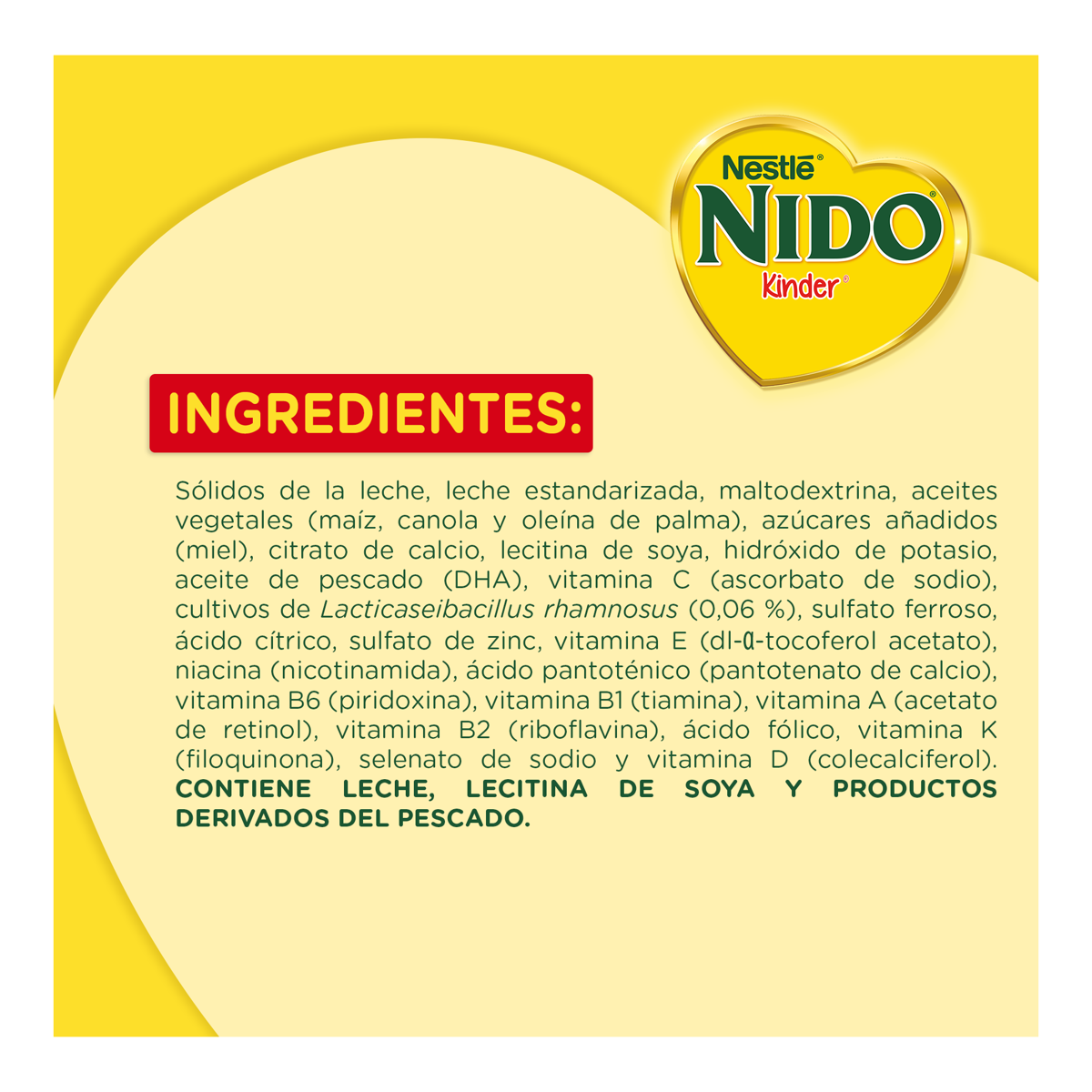 Aimento Para Niños de Corta Edad Nido Kinder  1+ Bolsa 144g