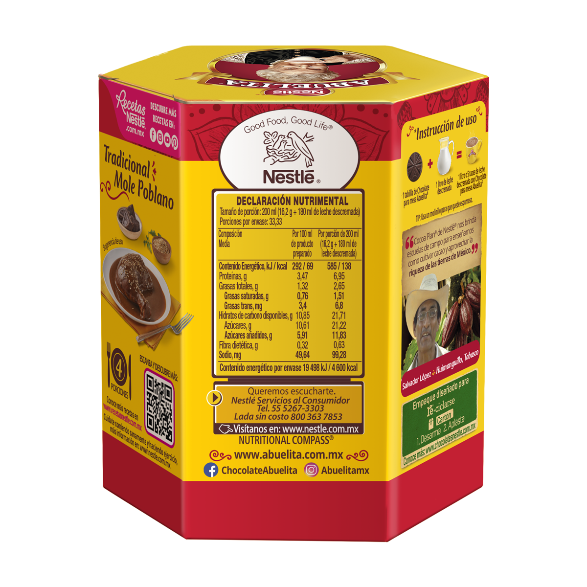 Chocolate Abuelita Tableta 540g