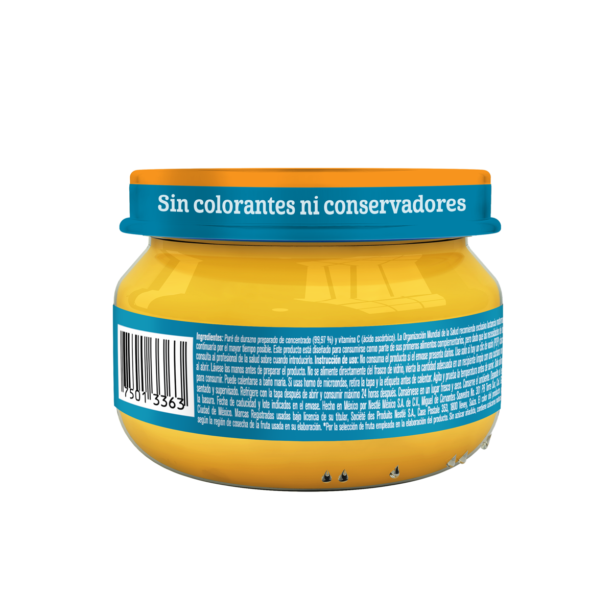 Papilla Gerber Cosecha Natural Etapa 1 Durazno 71g
