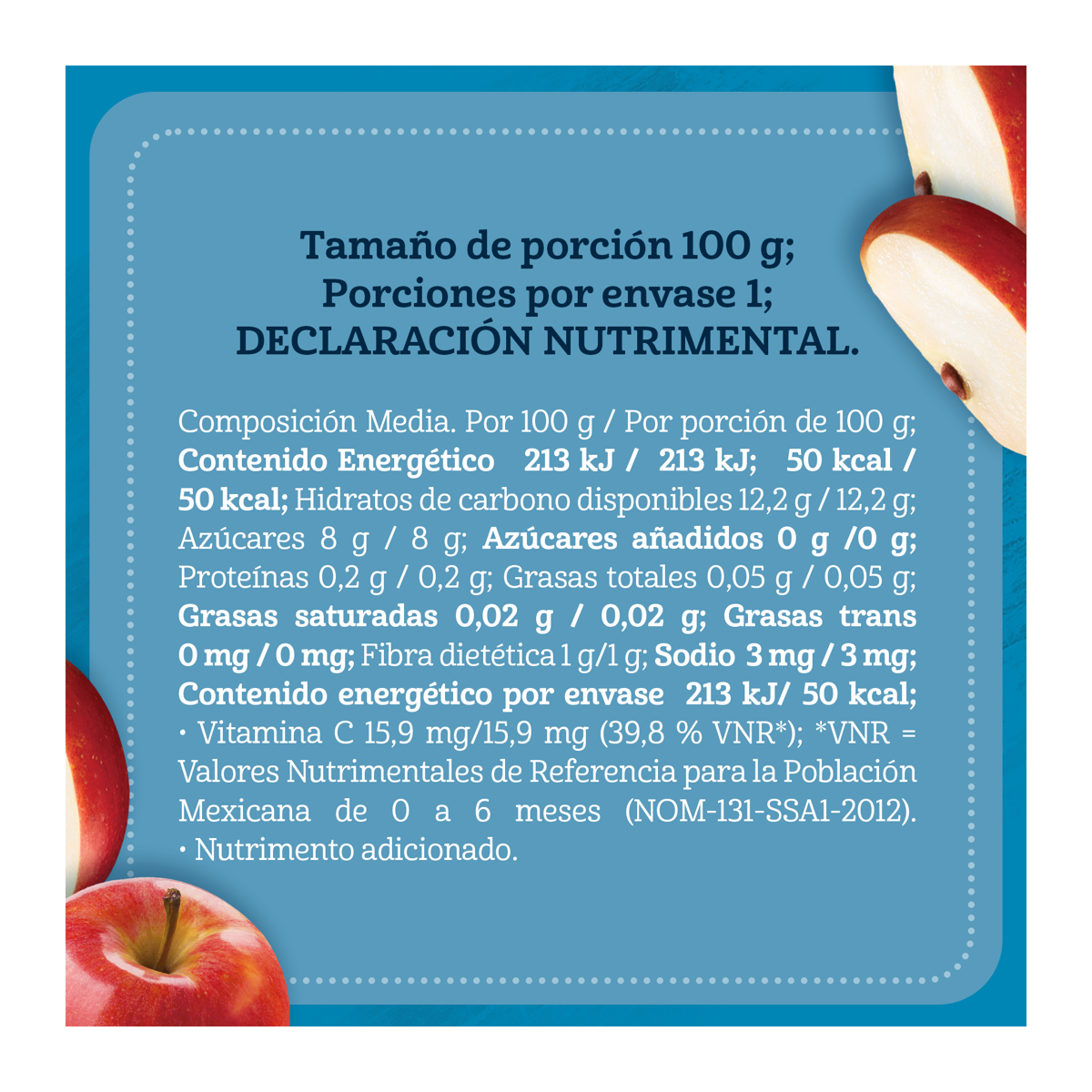 Papilla Gerber Cosecha Natural Manzana 100g