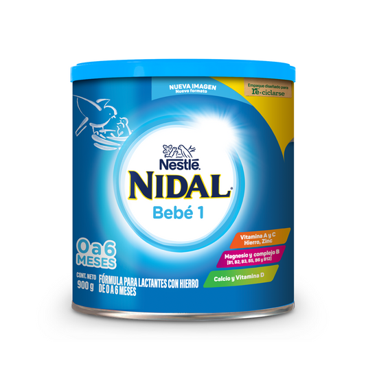 Fórmula Infantil Nidal 1 Lata 900g