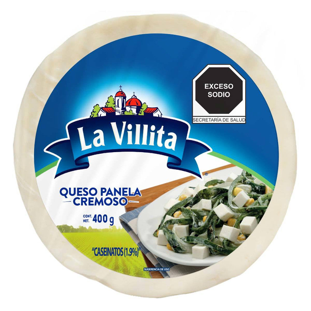 QUESO LA VILLITA PANELA PQTE 400