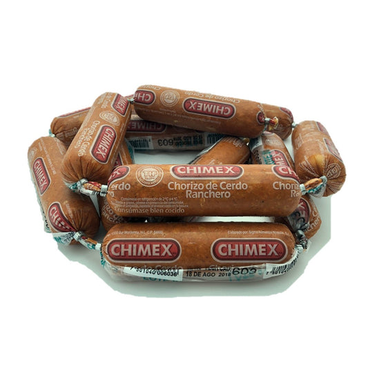 CHORIZO CERDO CHIMEX RANCH. PZA 100