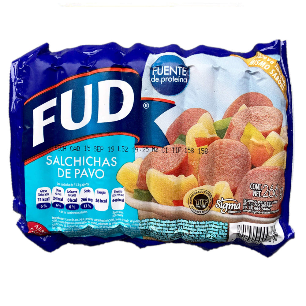 FUD SALCHICHA VIENA PQTE .266